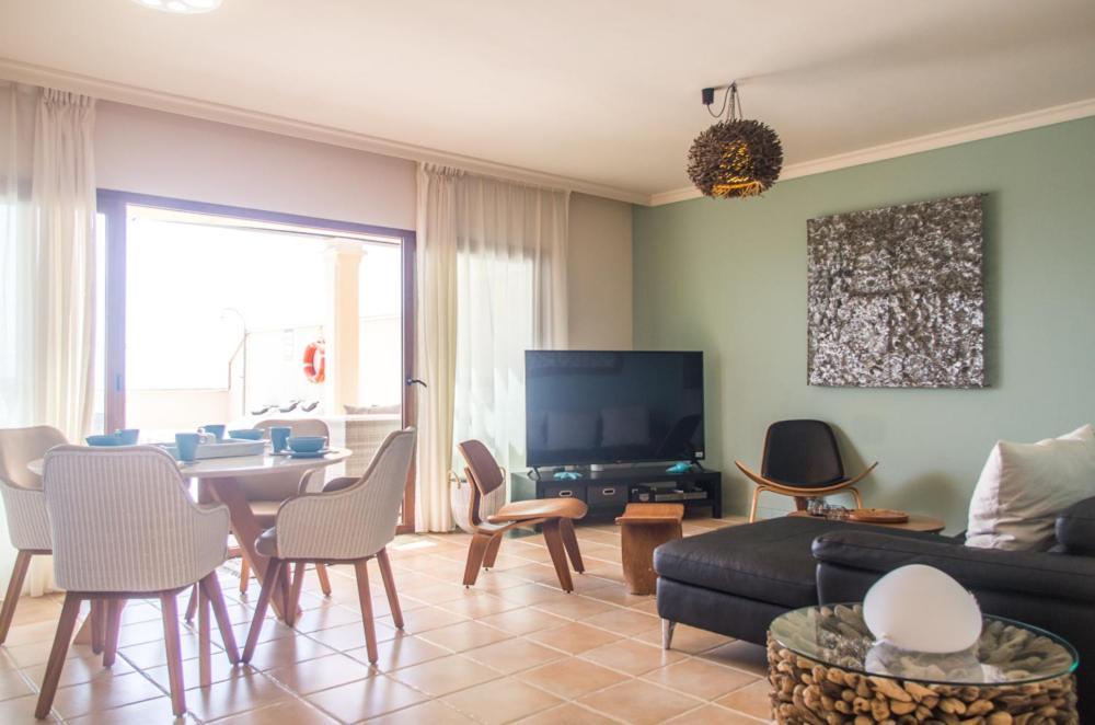Luxurious Villa With Amazing Sea View And Pool Caleta De Fuste Bagian luar foto