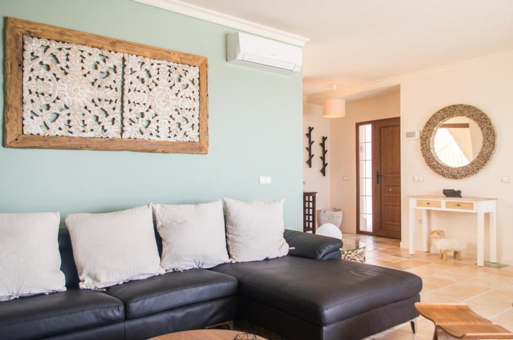 Luxurious Villa With Amazing Sea View And Pool Caleta De Fuste Bagian luar foto
