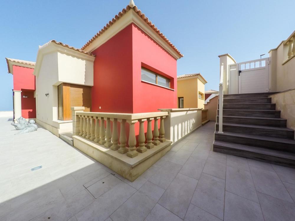 Luxurious Villa With Amazing Sea View And Pool Caleta De Fuste Bagian luar foto