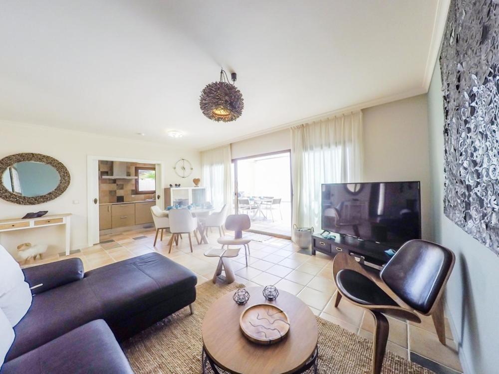 Luxurious Villa With Amazing Sea View And Pool Caleta De Fuste Bagian luar foto
