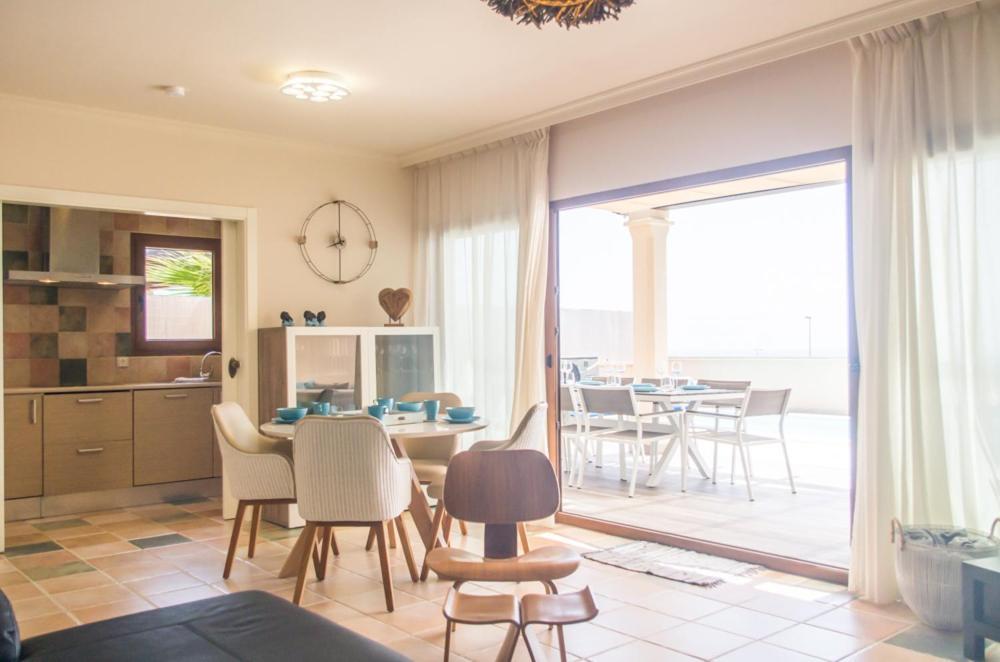 Luxurious Villa With Amazing Sea View And Pool Caleta De Fuste Bagian luar foto