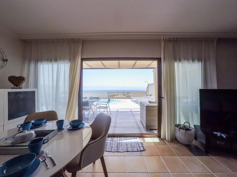 Luxurious Villa With Amazing Sea View And Pool Caleta De Fuste Bagian luar foto